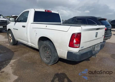 2012 Ram 1500 St из США, поврежденный, VIN 3C6JD6AP1CG216017